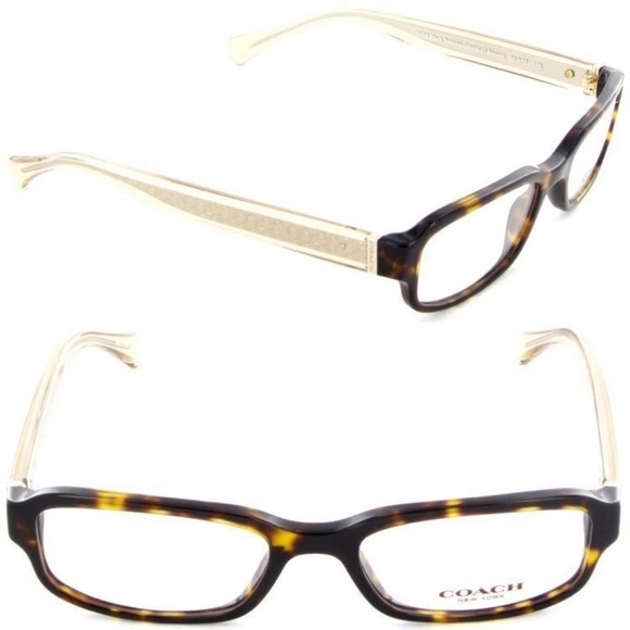 Coach Dark Tortoise Glasses HC6083 - Picture 1 of 4
